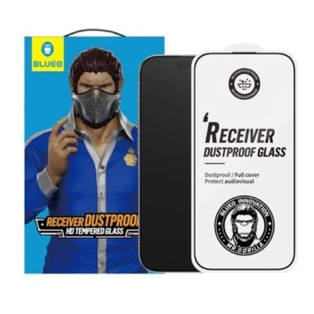 Blueo Dustproof Tempered Glass for iPhone 14 Pro Max/15 Plus