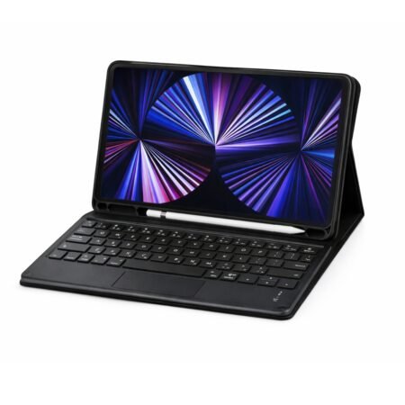 Protected Keyboard Case Samsung A9 8.7 With Touch Pad Black