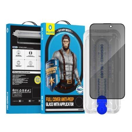 Blueo Full Cover Anti-Peep Glass iPhone 14 Pro