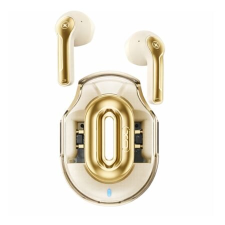 Colorfull Neckband TWS Earbuds 18H Gold XO-X43