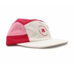 Running Cap CT-CAPRUN-96 Crema con Rojo