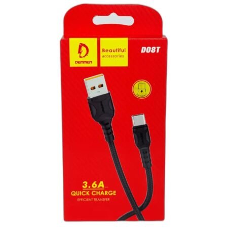 Data Cable D08T 3.6A Usb For Type-C