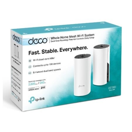 TP-Link Deco M4 AC1200 Whole Home Mesh Wi-Fi Unit