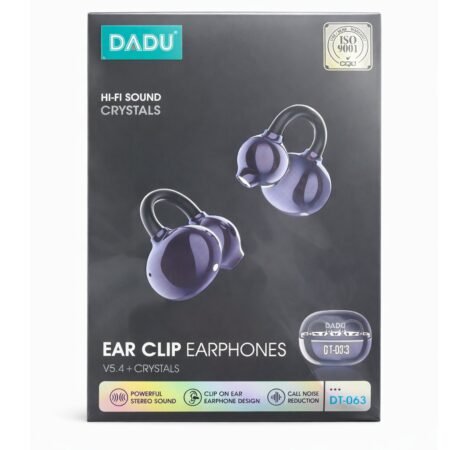 Dadu Ear Clip Earphones DT-063 Hi-Fi Sound Crystals