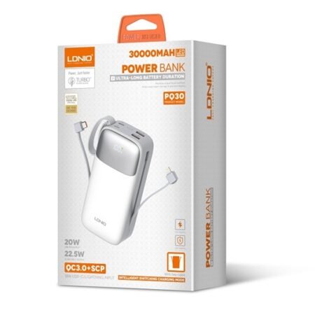 Ldnio Power Bank 30000mAh PQ30