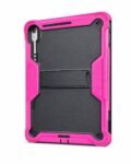 Cover Antigolpe para S7 Plus S7 FE Negro con Fucsia