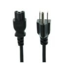Cable de Poder AC Tipo Trébol C5 con Enchufe US 2 Pines 110V
