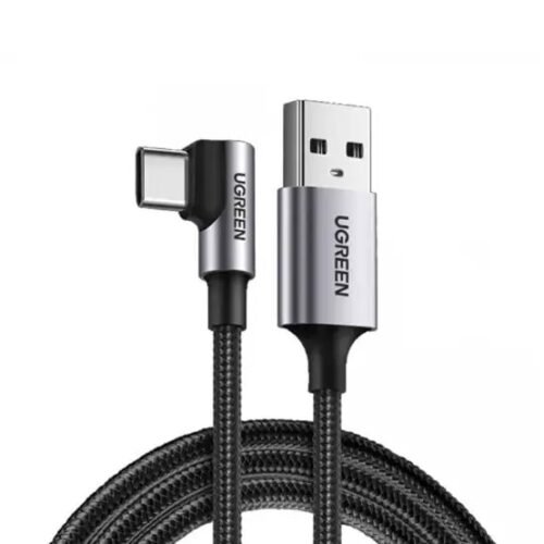 UGREEN USB-A to USB-C Fast Charging 90 Degree Cable 1M US284