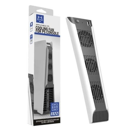Game Console Cooling Fan For PS5 FAT (White)