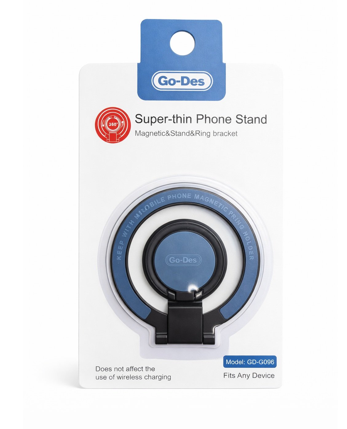 096 B Super-Thin Phone Stand GD-G096 Azul - Imagen 1