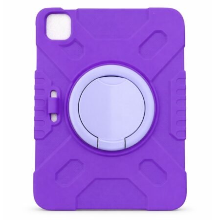 Cover Tablet iPad 10 iPad 11 Morado con Soporte Giratorio