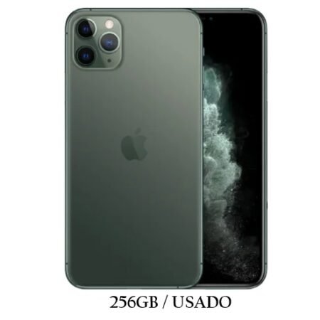 iPhone 11 Pro Max 256GB Verde Usado Bateria 74%
