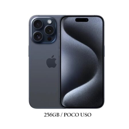 iPhone 15 Pro 256GB Blue Poco Uso 94% Esim