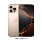 iPhone 16 Pro 256GB Desert 94% Esim Pantalla Cambiada