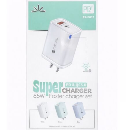 Super Charger PD QC3.0 65W AR-PD12