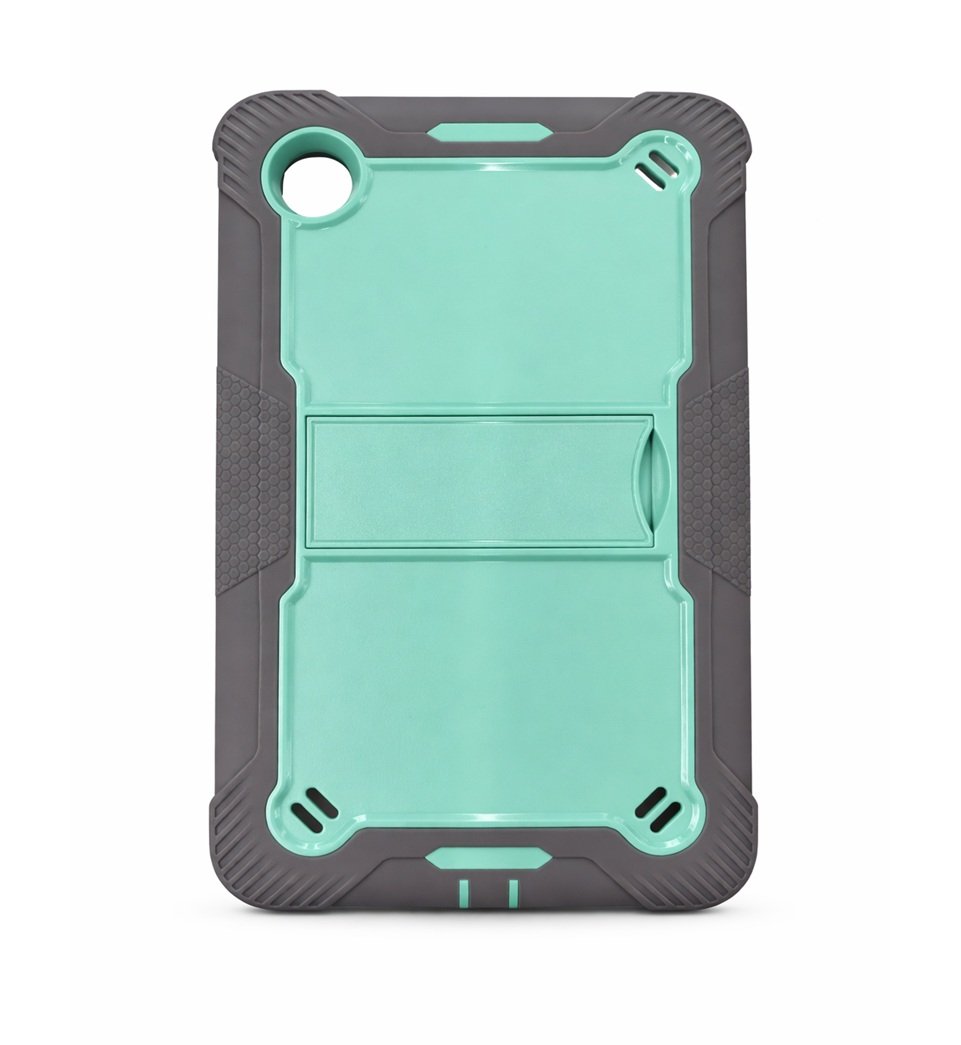 a11 celeste Cover AntiGolpe para Tablet Samsung A9 8.7 Celeste con gris - Imagen 1