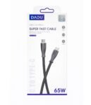 C TO Type C Super Fast Cable DC-C005 65W