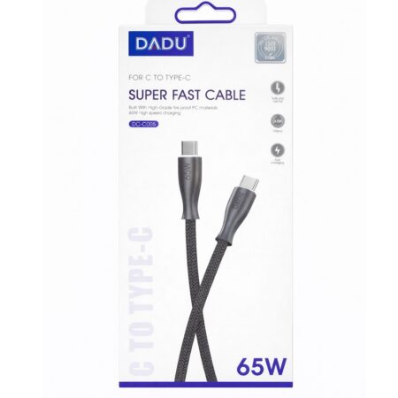 C TO Type C Super Fast Cable DC-C005 65W