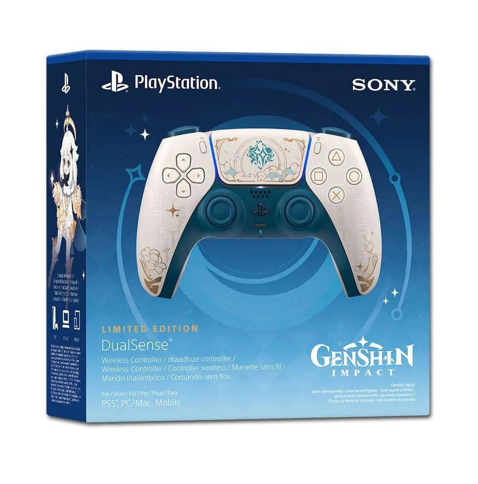 genshinm Control inalambrico DualSense PS5 Genshin Impact - Imagen 1