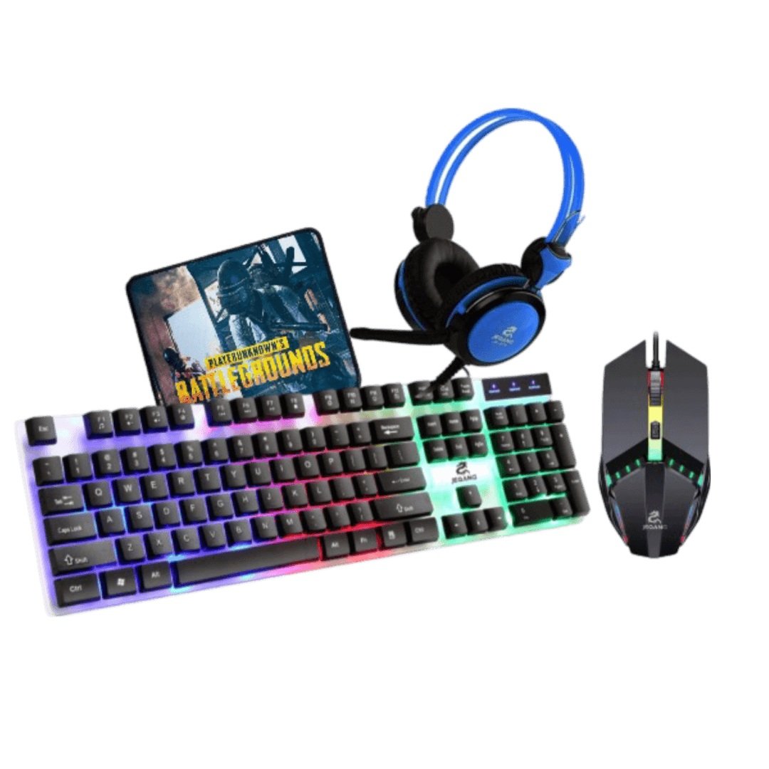 jk-988 4 in 1 Gaming Combo JK-988 LED Jeqang - Imagen 1