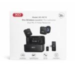 Pro Wireless Lavalier Microphones Dual Mic AI Noise 36H MC15