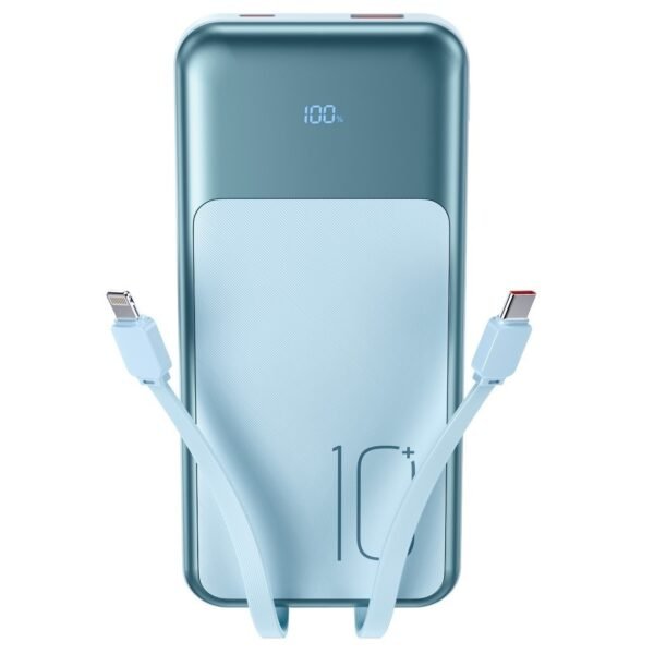 Digital Power Bank XO-PR248 10000mAh 22.5w Blue