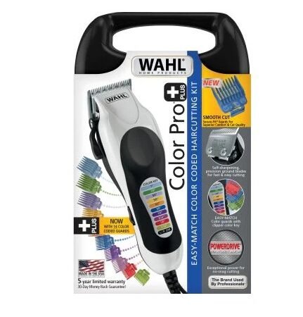 WAHL Color Pro Easy-Match Color Coded Haircutting Kit 79752