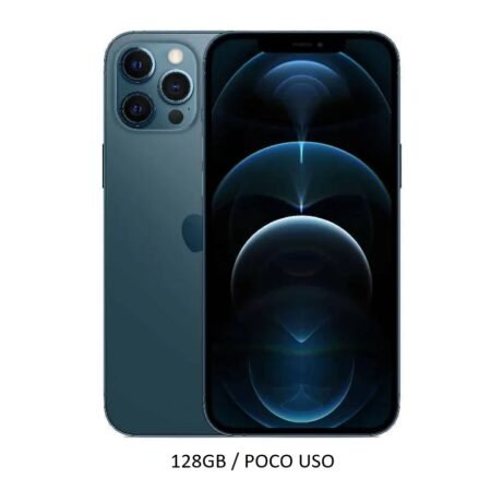iPhone 12 Pro 128GB Blue Poco Uso 77% Chip