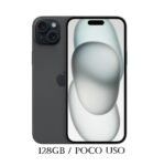 iPhone 15 Plus 128GB Black 88% Poco Uso