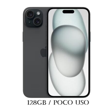iPhone 15 Plus 128GB Black 88% Poco Uso CHIP