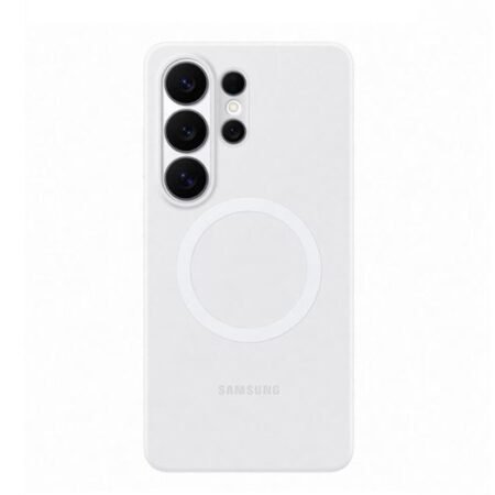 Funda de silicona Magnética para el Galaxy S26 Ultra White