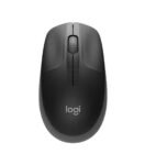 Logitech Mouse Inalámbrico Óptico M190 Charcoal