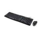 Mouse Y Teclado Logitech MK200 MEDIA USB Negro