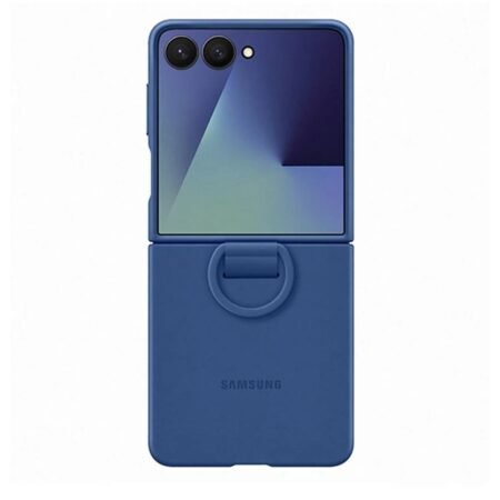 Ring Case (Silicone) para el Galaxy Z Flip7 Blue