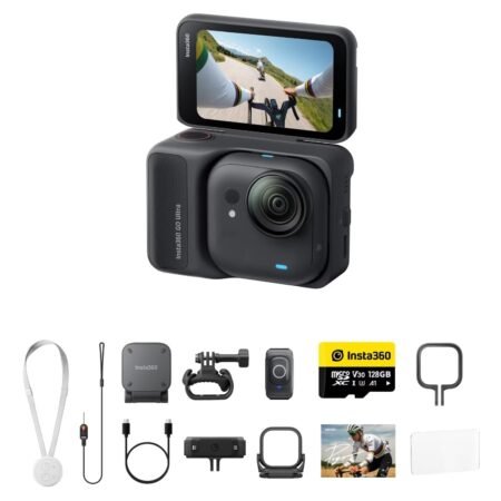 Insta360 GO Ultra 4K CAM Premium Cycling Bundle Black