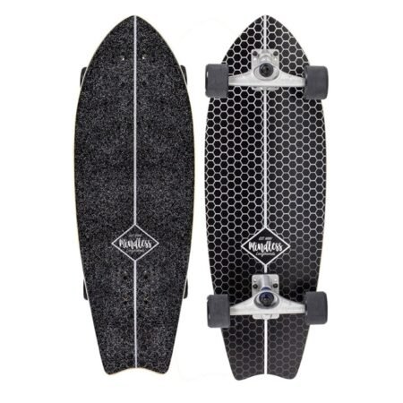 Mindless Surf Skate Fish Tail 29.5 Cruiser Black
