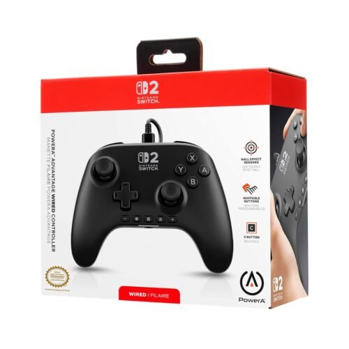 Control Advantage Black Wired PowerA SW2