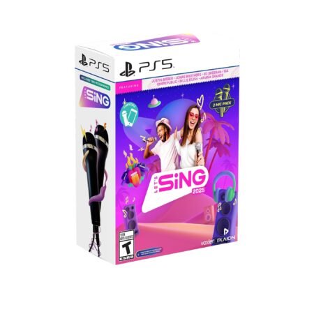 LetS Sing 2025 PS5 con 2 Microfonos