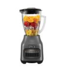 Licuadora Oster 6 Vel Vaso de Vidrio 600W Gris