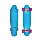 Street Surfing Plastic Cruiser Beach Board Glow Blue