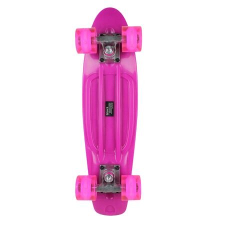 Street Surfing Plastic Cruiser Beach Board Glow Pink