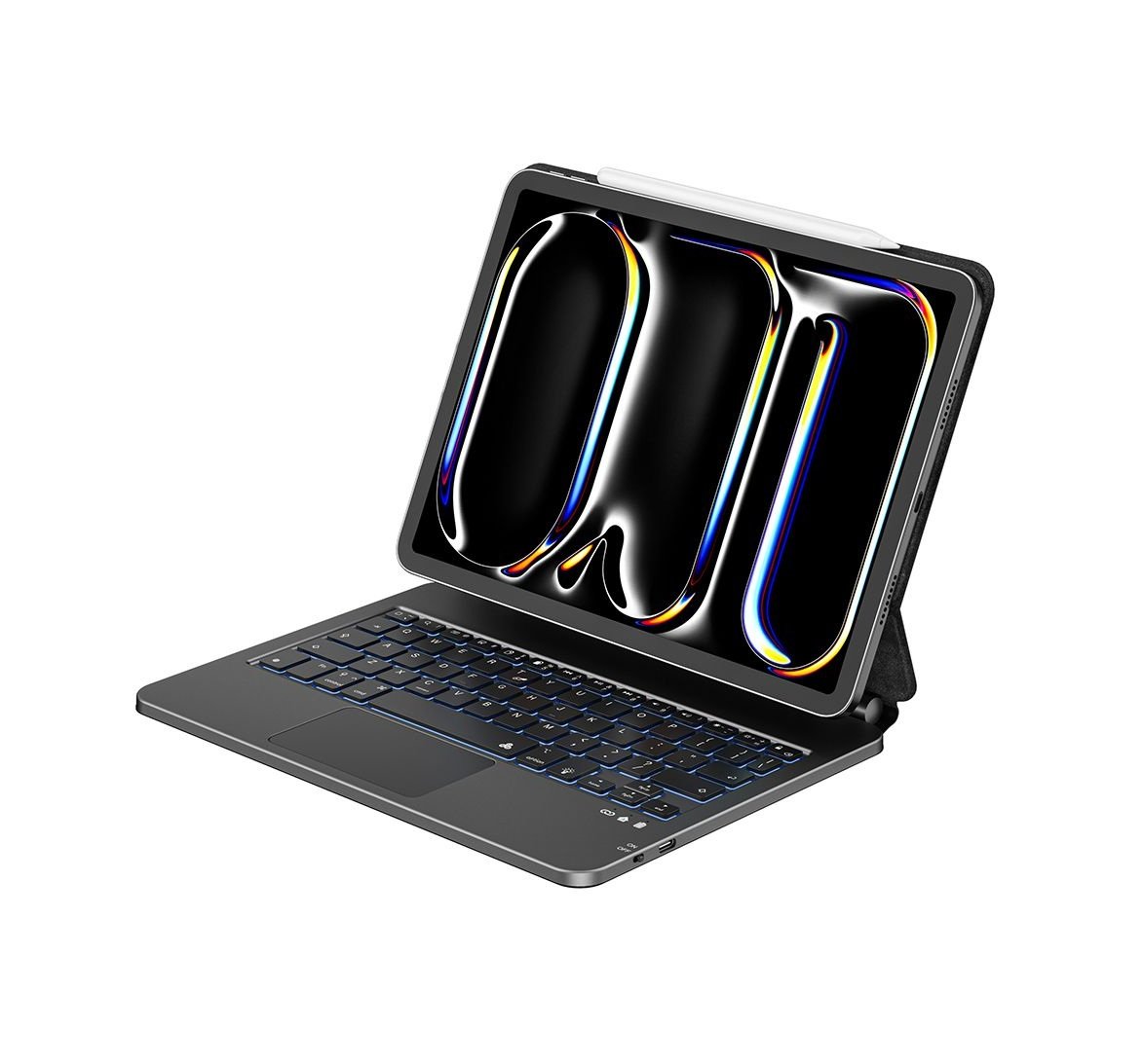 WiWu Magic Keyboard MK003 for iPad Pro 12.9 WiWu Magic Keyboard for iPad Pro 12.9 Air 13 2024 MK003 - Imagen 1