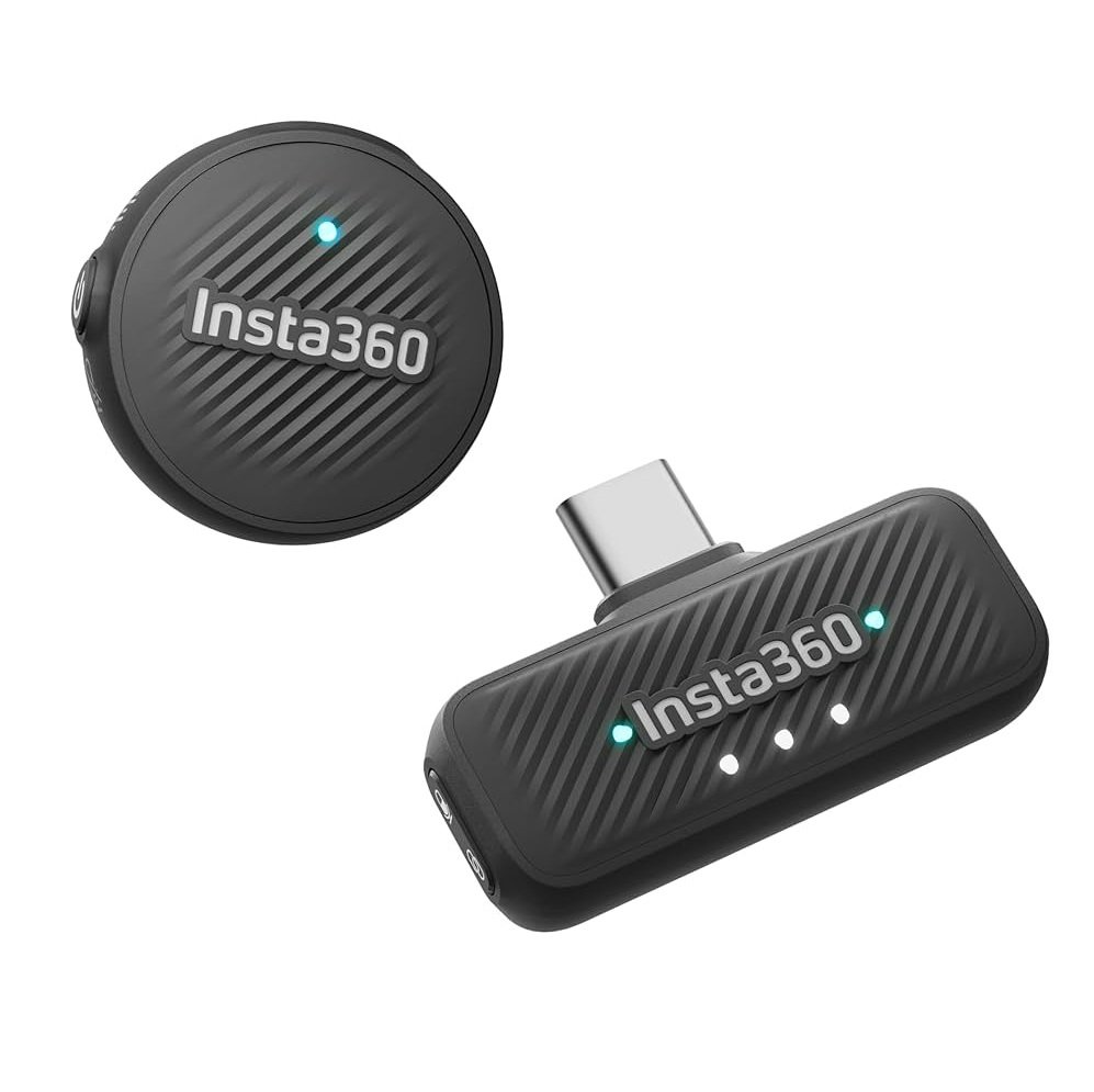 mic iar Insta360 Mic Air 1TX +1RX Micrófono Inalámbrico USB-C - Imagen 1