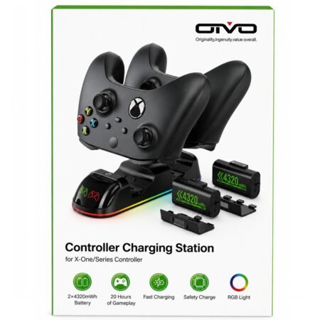 Controller Charger Station for Xbox Series X/S/Elite BLack