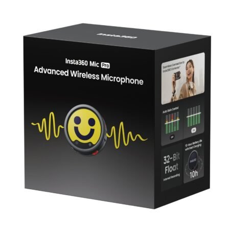 Insta360 Mic Pro Transmisor Micrófono Inalámbrico
