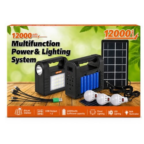 Multifunction Solar Lighting System YSF-300 12000MAH