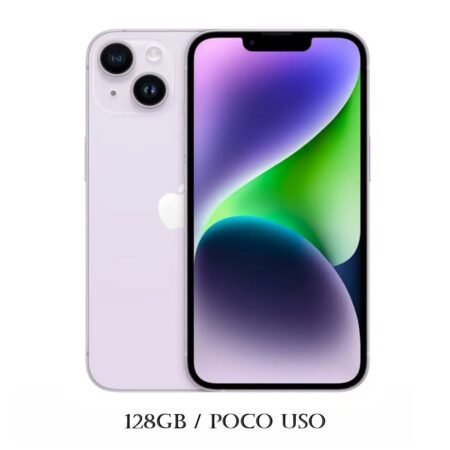 iPhone 14 128GB Purple Poco Uso 95% ESIM