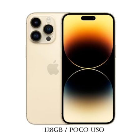 iPhone 14 Pro Max 128GB Gold 96% Poco Uso
