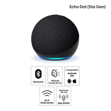 Altavoz inteligente AMAZON Echo Dot 5ta Black