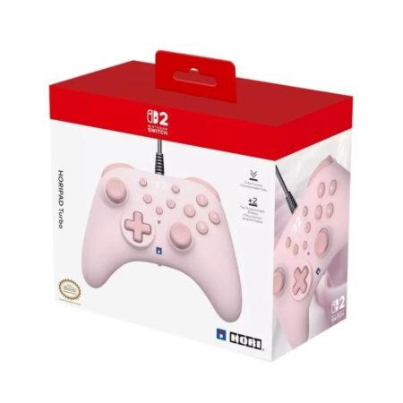 Control Nintendo Switch 2 HORIPAD Turbo Pink